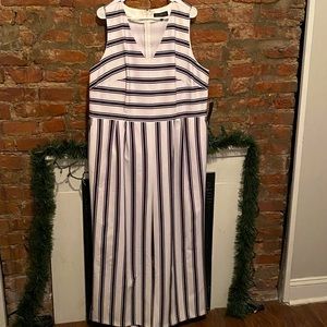 NWT Eloquii striped jumpsuit, size 22